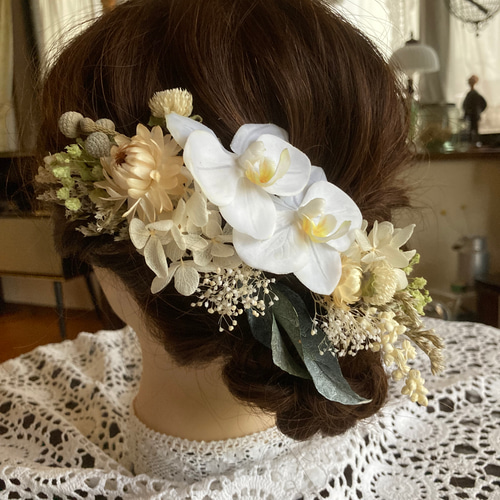 アーティシャルフラワーブーケ、ヘッドパーツ