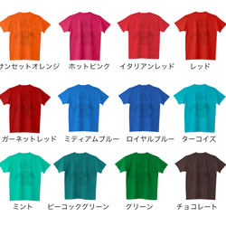 ■全39色・15サイズ！■（バックプリント）限りなく薄い土偶くんTシャツ  キッズサイズも 6枚目の画像