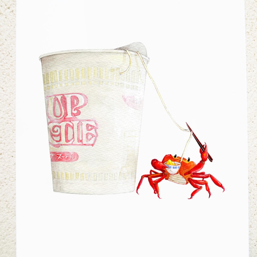 ☆再販☆【おためしセット】ポストカード【さわがにとカップ