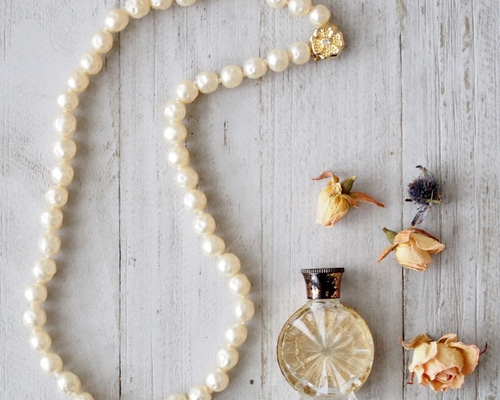 ヴィンテージスタイル フェイクバロックパール ネックレス