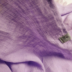 意大利亞麻攤位淡紫色 第4張的照片