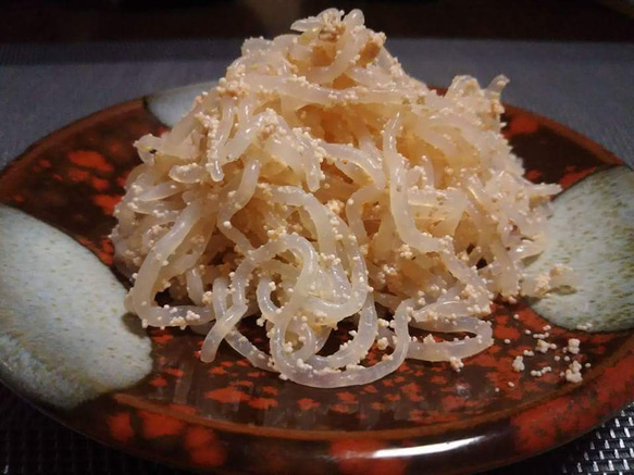 【栃木県産こんにゃく粉100%使用】栃木県産こんにゃく芋精粉を100%使用して作った美味しいしらたきです。 2枚目の画像