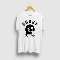 GHOST ゴースト おばけカレッジロゴTシャツ 1枚目の画像