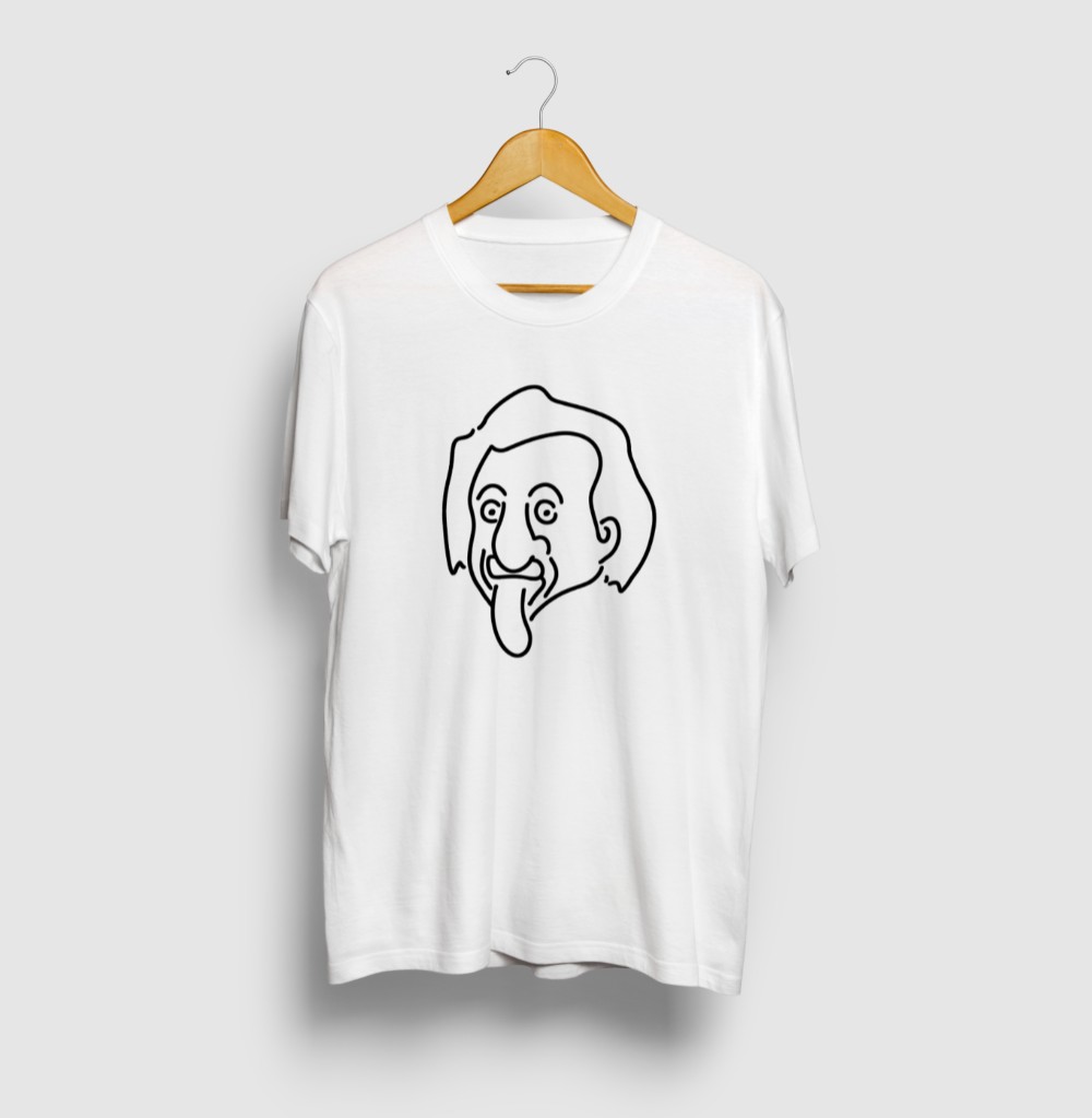 アインシュタイン Einstein イラストTシャツ Tシャツ kj 通販 7562653