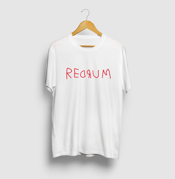 REDRUM レッドラム ロゴTシャツ 1枚目の画像