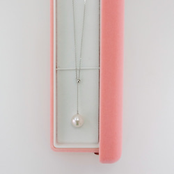 K18ＷＧ アコヤ真珠ネックレス 8.0mm～8.5ｍｍ 5枚目の画像