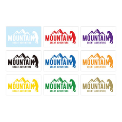 山登り　登山　グレイトアドベンチャー　ステッカー 3枚目の画像