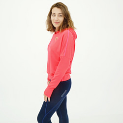 EGRET Women's Easy Go Stretch Hoodie パーカー/Hyper punch 第2張的照片