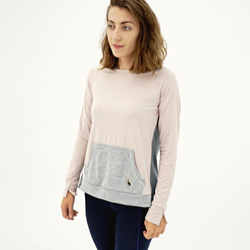 EGRET Women's  Feel Good Top (Soft Tunic)绢糸チュニック-Baby Pink 第3張的照片