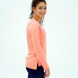 EGRET Women's Tennis long sleeves shirtテニス-Total Orange 第2張的照片