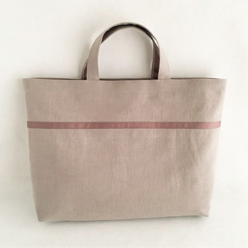 バレエレッスンバッグ フリル付き 手書き風 フリル レッスンバッグ 上履き入れ バレエバッグ 刺繍 お名前