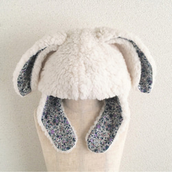ウサギさんとクマさんになれる帽子（型紙と作り方のセット）　ACｰ2131 4枚目の画像
