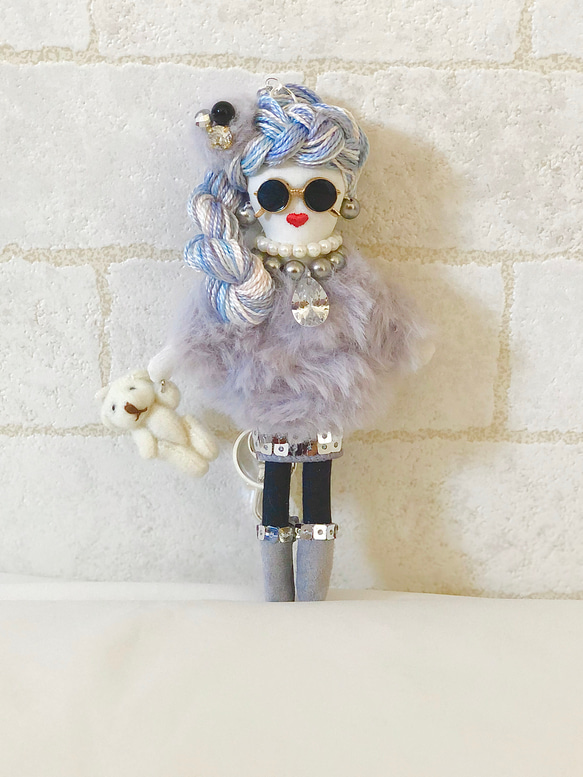 正規品】ファンキーな大人可愛いルルベちゃん バッグチャーム