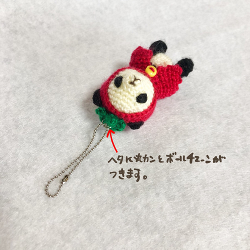 【受注制作】パンダの被り物 受注制作】パンダの被り物