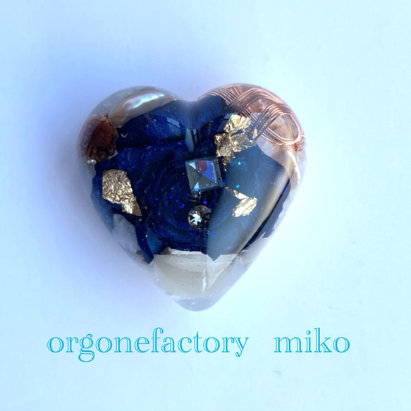 生命力UP☆宝珠オルゴナイト②（願い叶えるメモリーオイル封入）