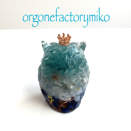 【青】ブルーロータス　オルゴナイト【蓮子】 青】ブルーロータス オルゴナイト【蓮子】