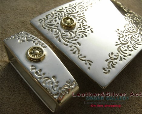 シルバー925ハンドメイドオーダー専用 オーダーメイドシルバーバックル シルバーベルト ハンドメイド その他