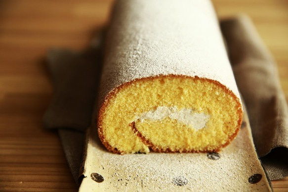 ＜グルテンフリー＞米粉と豆乳のカステラろーる 1枚目の画像