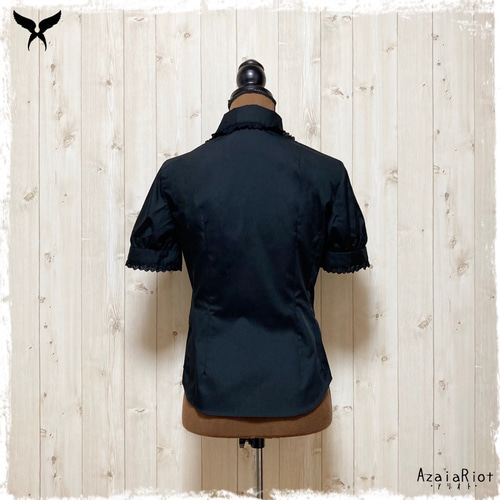 Theory 半袖ブラウス BLACK 美品
