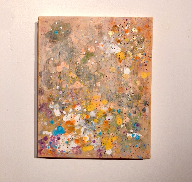抽象画　茶色　絵画　アート作品 抽象画　茶色　絵画　アート作品
