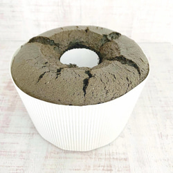 米粉のシフォンケーキ（デトックス炭） 2枚目の画像