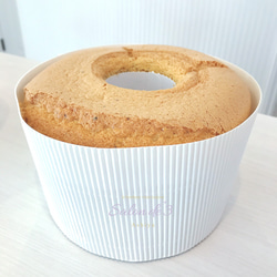米粉のシフォンケーキ（有機抹茶） 3枚目の画像
