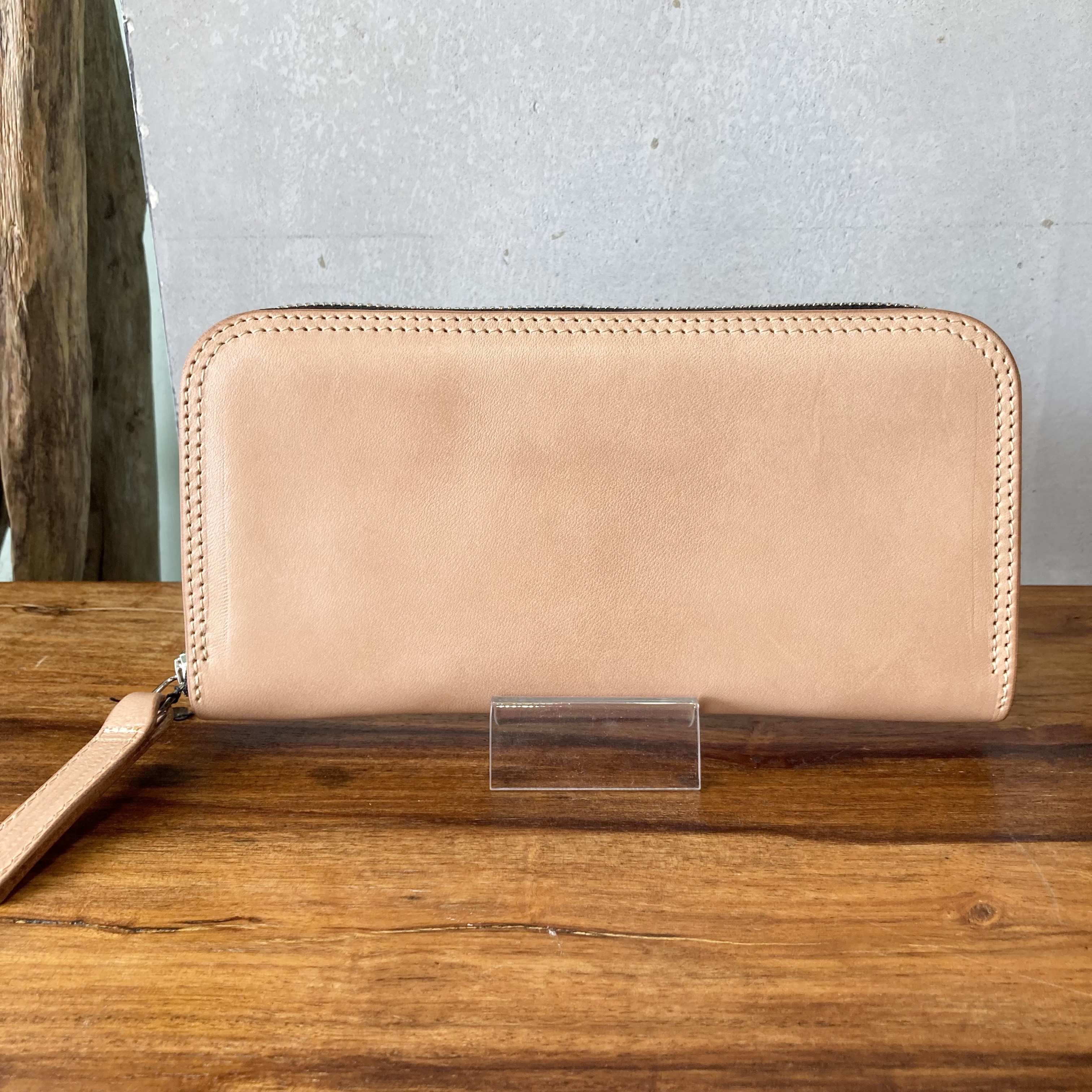 【栃木レザー製】ラウンドジップウォレット『TW-RO(Na)』