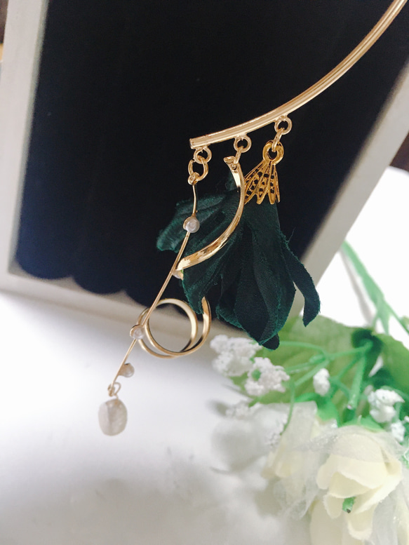 Green tassel ° ear hook 3枚目の画像