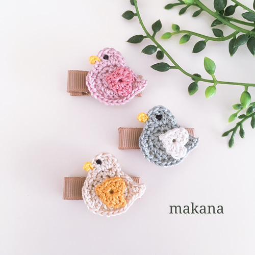 ♡まるまる♡♡ベビーヘアクリップ　ハンドメイド　ヘアピン 4d3e249a5e6e0ef5a2e3bcdc7e3e03