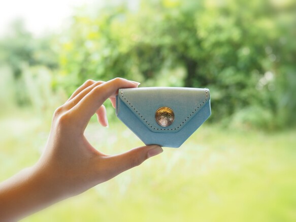 しあわせのコインケース　【全3色】　イタリアンレザー　マイネ