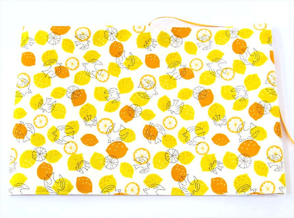 単行本ブックカバー　レモン 2枚目の画像