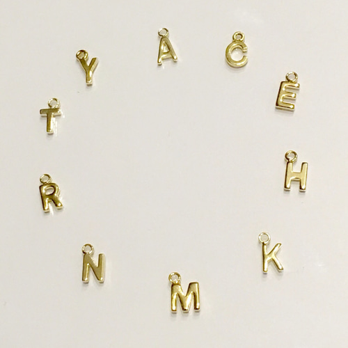 ダブルネックレス-誕生石&イニシャル ネックレス・ペンダント ap