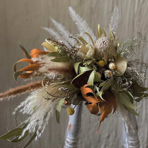 New ネイティブフラワーブーケ・スワッグ ドライフラワー cielclair  