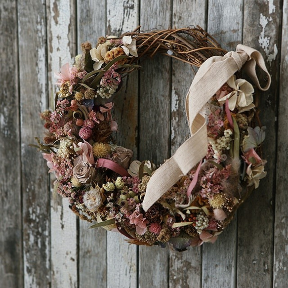 小花がたくさんのハーフリース 1枚目の画像