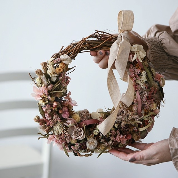 小花がたくさんのハーフリース 3枚目の画像