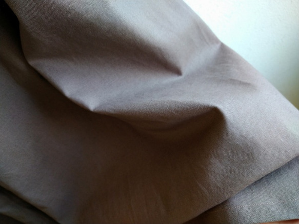 【受注制作】《Cotton&Linen》ボックスプリーツギャザーパンツ 3枚目の画像