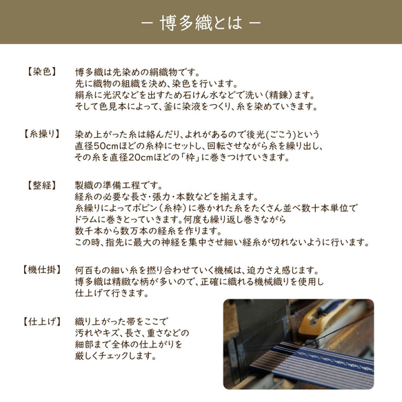 Creema限定 博多織 【 コンパクトコインケース 】 市松柄 本革 レザー 財布 コンパクト HU01K 3枚目の画像