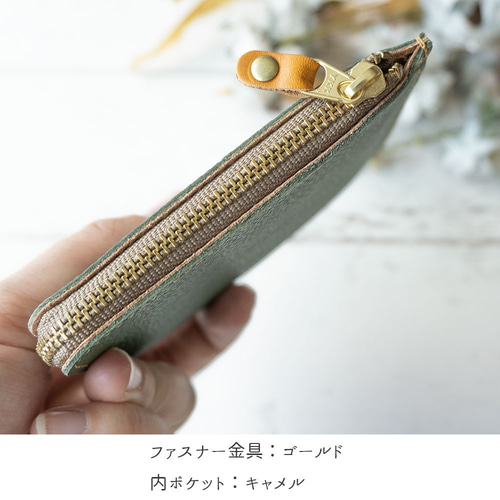 ハンドメイド　コインケース 岡山デニム ピラミッド型コインケース 小物入れ ストラップ