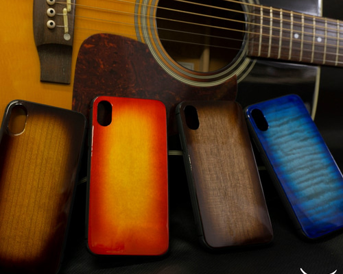 多機種対応 スマホケース 【ギター風スマホケース】ギター 楽器 iPhone