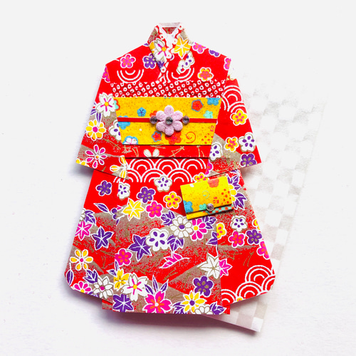 着物のポチ袋81 ぽち袋・お年玉袋 着物のポチ袋屋 キャンドル 通販
