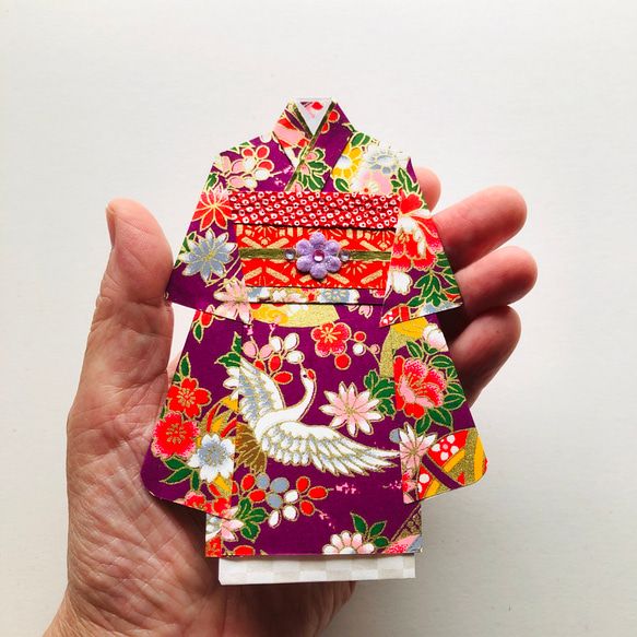 着物のポチ袋やお祝い袋　サイズ展開　参考品 