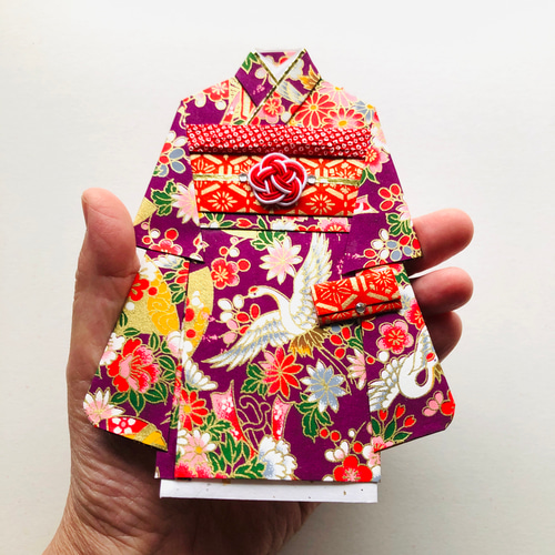 着物のポチ袋やお祝い袋 サイズ展開 参考品 ぽち袋・お年玉袋 着物の