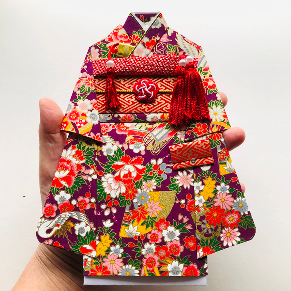 着物のポチ袋やお祝い袋(参考)サイズ展開(現金書留の送り方)