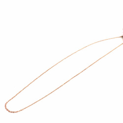 【14kgfパーツ】45cm 小豆（あずき）チェーン　ピンクゴールド　ネックレス　約1.5mm 2枚目の画像