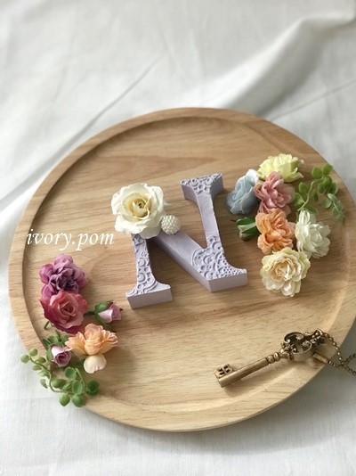 eri様確認用♡ウエディングバージョン・イニシャルオブジェ