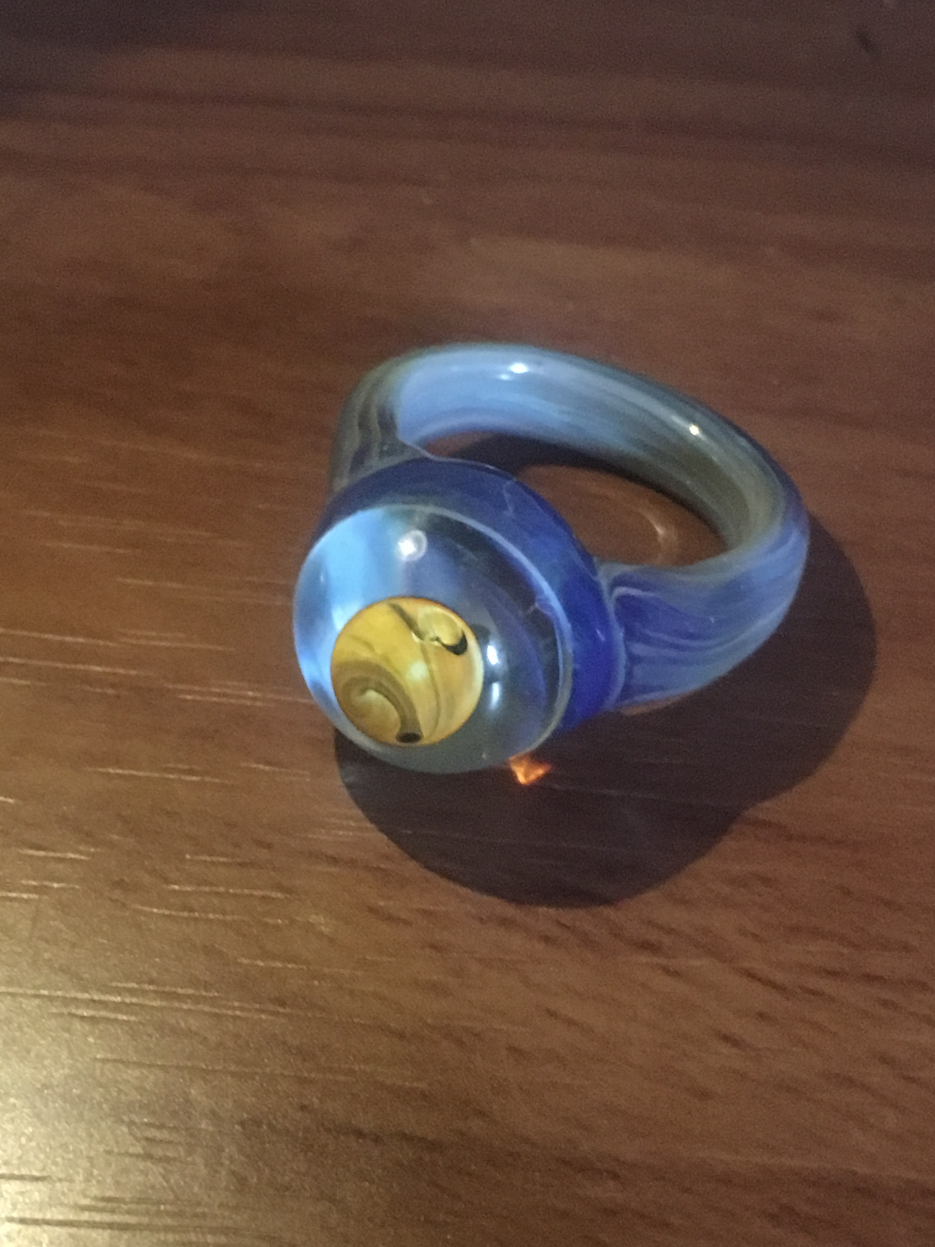 宇宙ガラスリング