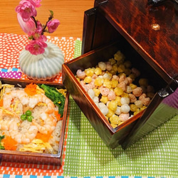 徳島伝統のお弁当箱「遊山箱」（1~2人用） 9枚目の画像