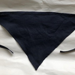 三角巾　リネン無地　７色から１色チョイス 10枚目の画像