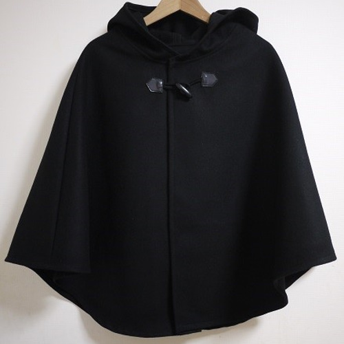 フード付きポンチョ 残り1点 コート haneby deco 通販 4861111