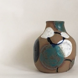 花瓶　陶器　サークル　円　 1枚目の画像